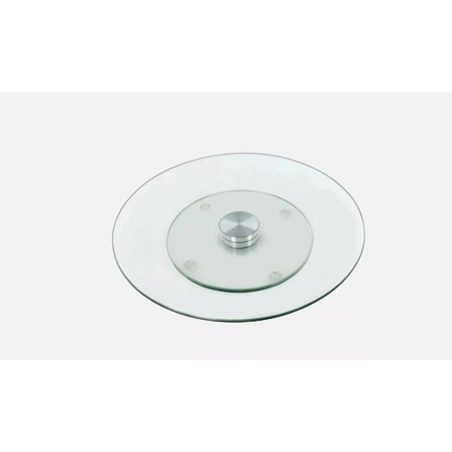 ALPINA Rotating Cake Plate Glass Ø32.2cm - Blanc