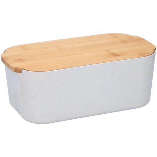 ALPINA Bread Storage Box 650gr 18.5x33x12cm - Beige