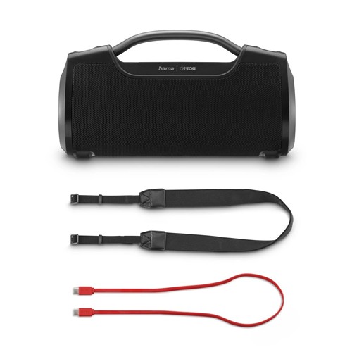 Hama "Mate Pro" Bluetooth® Loudspeaker, Waterproof IPX6 - Noir