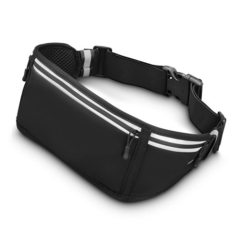 Hama Bum Bag for Mobile Phones, Running Belt for Jogging - Noir