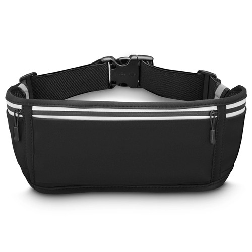 Hama Bum Bag for Mobile Phones, Running Belt for Jogging - Noir