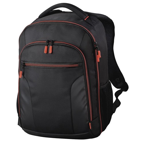Hama "Miami" Camera Backpack, 190, black/red - Rouge