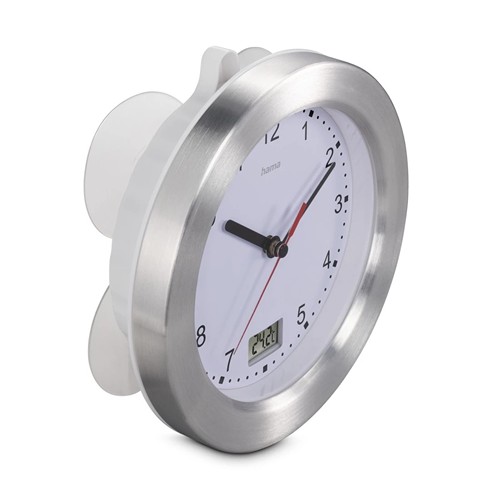 Hama "Mauritius" Wall Clock - Argent