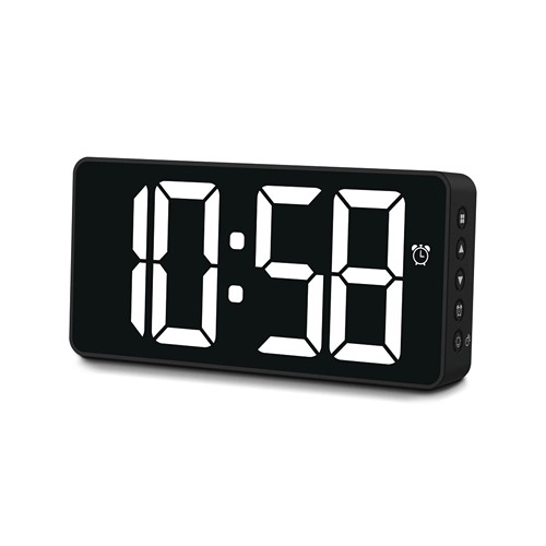 Hama "Bali" Digital Alarm Clock - Noir