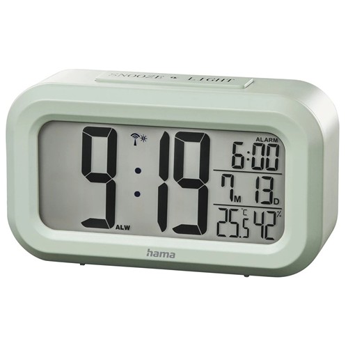 Hama "RC 660" Radio Alarm Clock, mint green - Vert