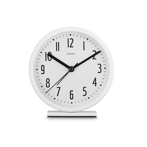 Hama "Skye" Alarm Clock, No Ticking - Noir