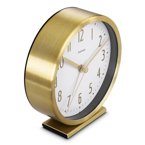 Hama "Skye" Alarm Clock, No Ticking - Noir