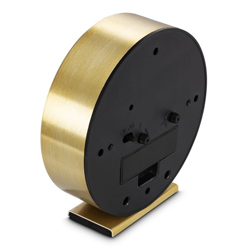 Hama "Skye" Alarm Clock, No Ticking - Noir