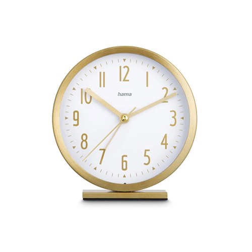 Hama "Skye" Alarm Clock, No Ticking - Noir
