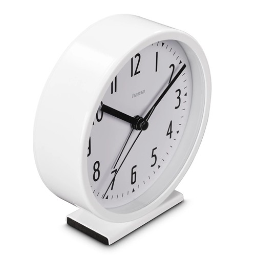 Hama "Skye" Alarm Clock, No Ticking - Noir