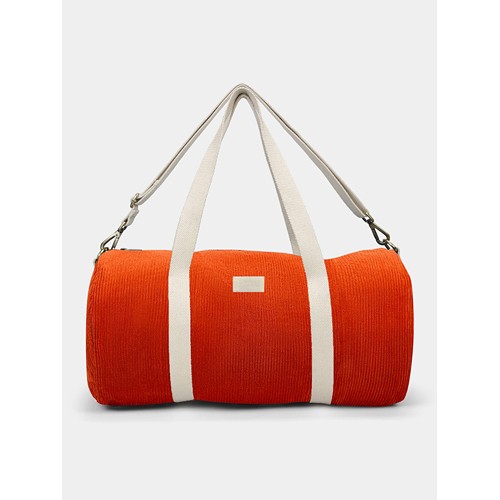 SAC POLOCHON SAM AVEC BANDOULIÈRE VELOURS COTELÉ thumbnail 4