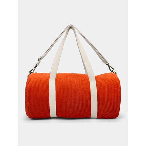 SAC POLOCHON SAM AVEC BANDOULIÈRE VELOURS COTELÉ thumbnail 5