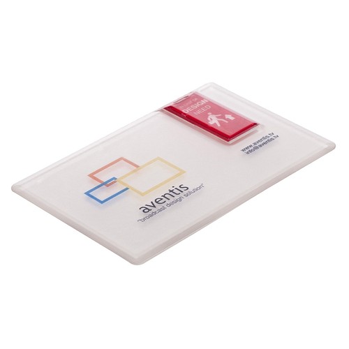 Transparent Business Card USB Drive