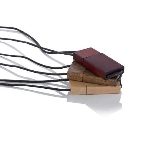 Eco Lanyard Wooden USB Eco Lanyard Wooden USB