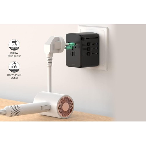 Universal Plug Adapter 35W PD Fast Charging Universal Plug Adapter 35W PD Fast Charging