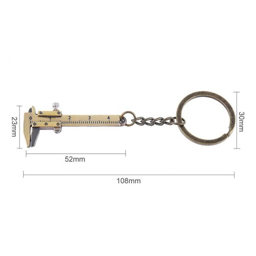Mini Key Chain Tool Vernier Caliper Keychain Mini Key Chain Tool Vernier Caliper Keychain
