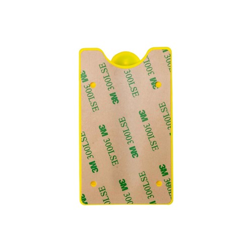 Porte-cartes en silicone avec support pour téléphone