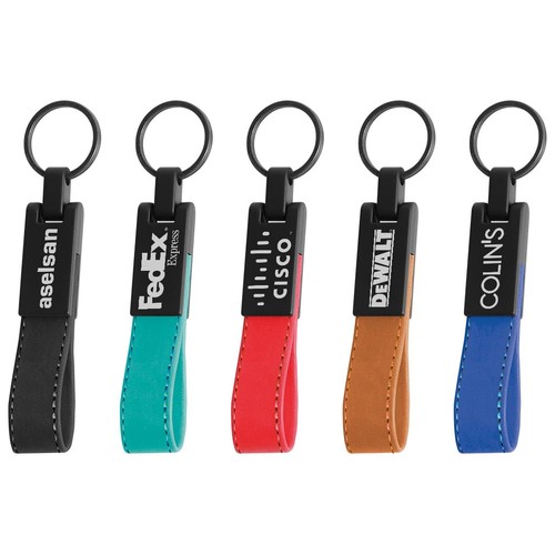 PU Leather Strap Keyring