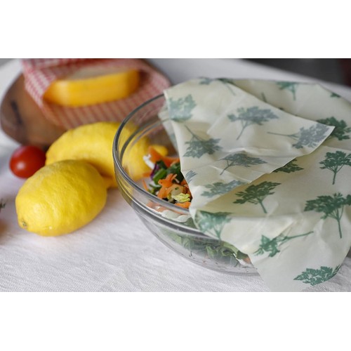 Reusable Beeswax & Vegan Wax Wraps – Assorted 3 Pack Reusable Beeswax & Vegan Wax Wraps – Assorted 3 Pack