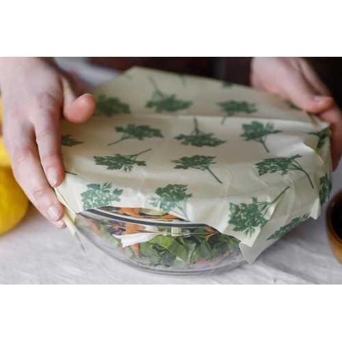 Reusable Beeswax & Vegan Wax Wraps – Assorted 3 Pack Reusable Beeswax & Vegan Wax Wraps – Assorted 3 Pack