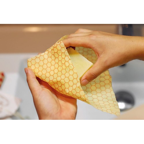 Reusable Beeswax & Vegan Wax Wraps – Assorted 3 Pack Reusable Beeswax & Vegan Wax Wraps – Assorted 3 Pack