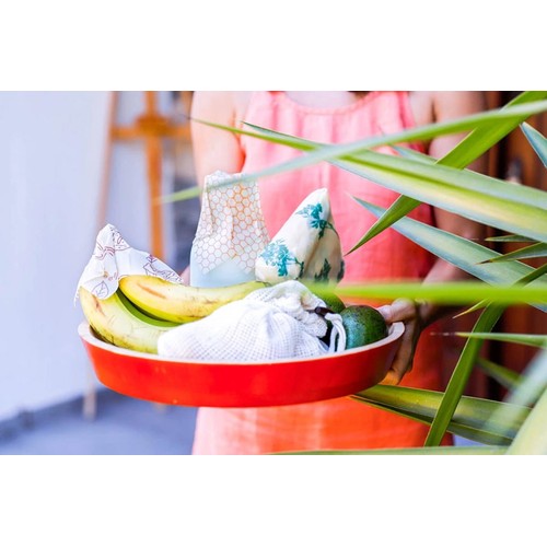 Reusable Beeswax & Vegan Wax Wraps – Assorted 3 Pack Reusable Beeswax & Vegan Wax Wraps – Assorted 3 Pack