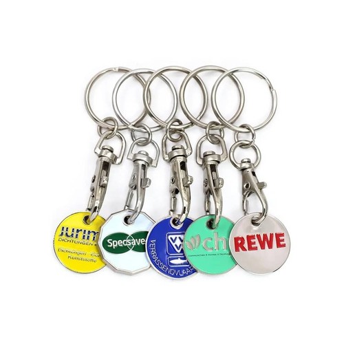 Shopping Cart Token Keychain Shopping Cart Token Keychain