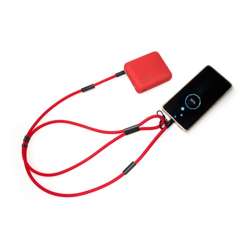 USB-C Charging & Data Cable Lanyard – 60W Fast Charge