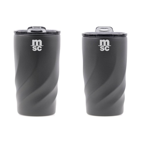 Tasse en acier inoxydable écologique avec revêtement en céramique, 400 ml