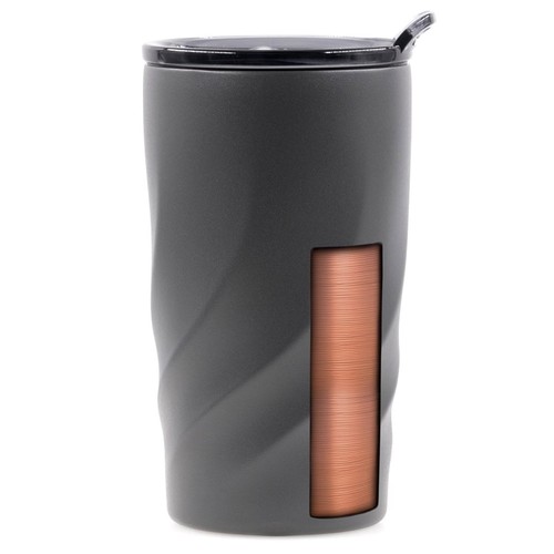 Tasse en acier inoxydable écologique avec revêtement en céramique, 400 ml