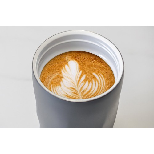 Tasse en acier inoxydable écologique avec revêtement en céramique, 400 ml
