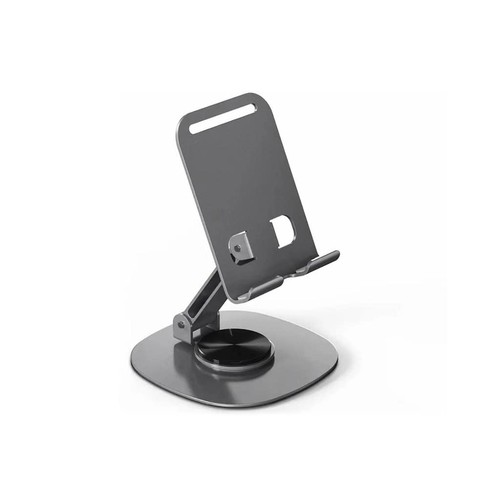Support de téléphone et tablette de bureau pliable en aluminium