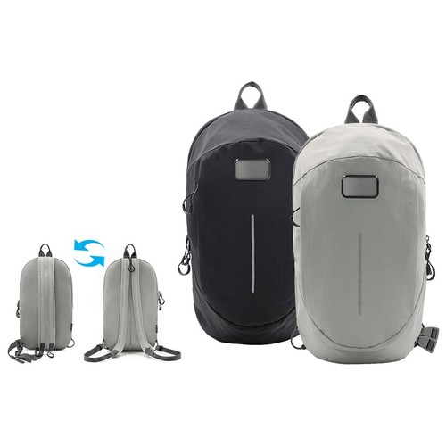Sac à dos et sac bandoulière 2-en-1, objet publicitaire personnalisé avec votre logo.
