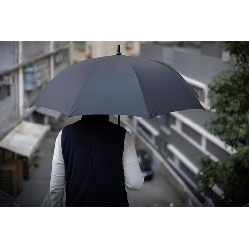Grand parapluie de golf anti-vent à ouverture automatique - 69 cm