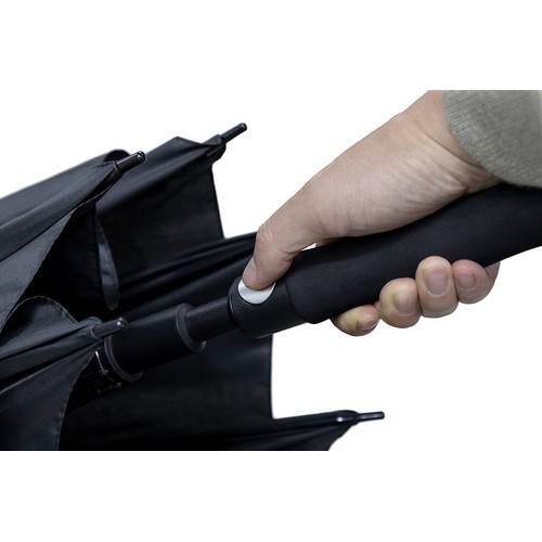 Grand parapluie de golf anti-vent à ouverture automatique - 69 cm