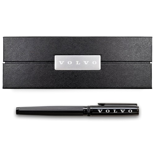 Coffret cadeau de stylos métalliques de luxe (à capuchon), objet publicitaire personnalisé avec votre logo.