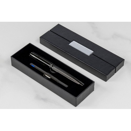 Coffret cadeau de stylos métalliques de luxe (à mécanisme rotatif)