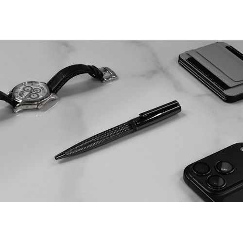 Coffret cadeau de stylos métalliques de luxe (à mécanisme rotatif)