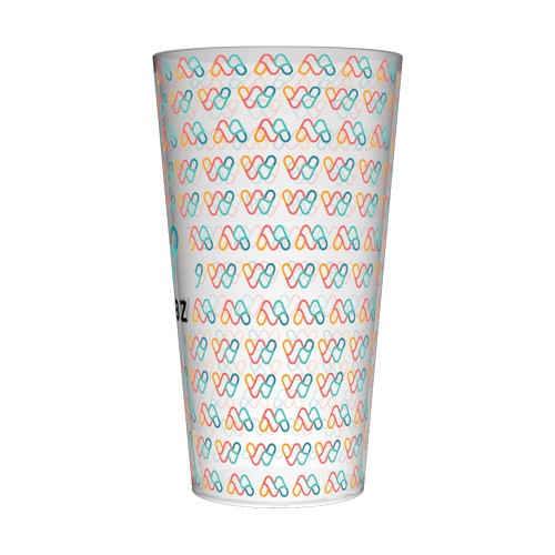 Gobelet réutilisable personnalisé 33cl - Quadrichromie, GOODIES MEDIA, fournisseur d'objet publicitaire, fournisseurs de stylo publicitaire, cadeau d'entreprise