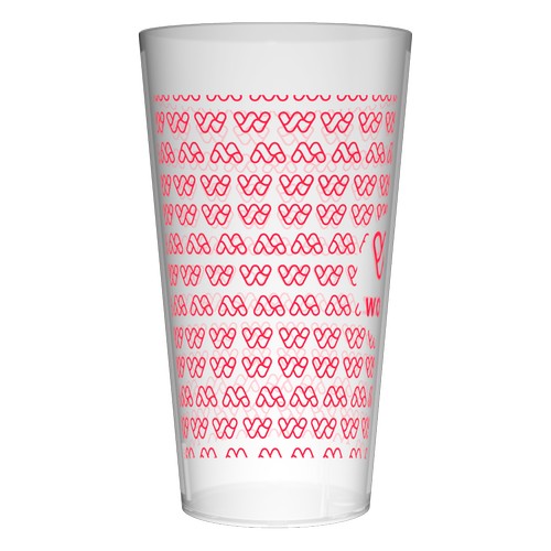 Gobelet réutilisable personnalisé 33cl - Sérigraphie 1 couleur