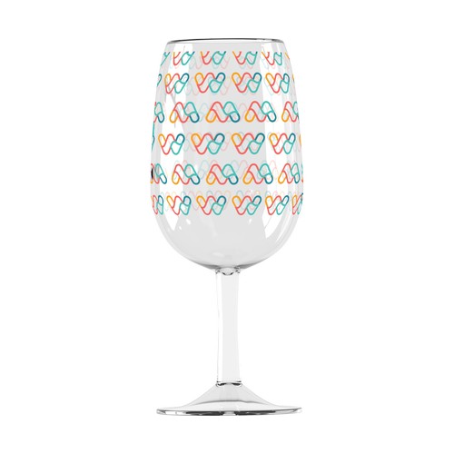 Verre à vin Syrah 22 cL personnalisé en Tritan - Quadrichromie, objet publicitaire personnalisé avec votre logo.