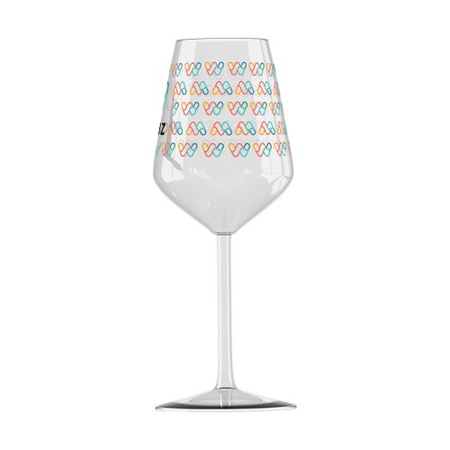 Verre à vin personnalisé Cabernet 37cl - Quadrichomie, objet publicitaire personnalisé avec votre logo.