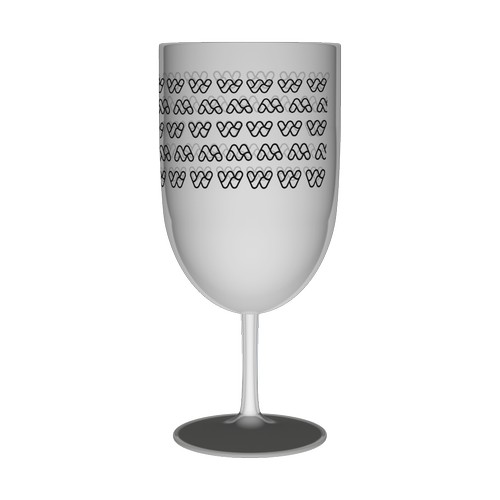 Verre à vin Events personnalisé 18 cl - Sérigraphie 1 couleur, objet publicitaire personnalisé avec votre logo.