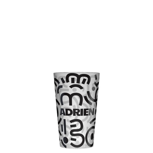 Personalised 12 cl Reusable Plastic Cup - Ultra Personalised<BR> Personalised 12 cl Reusable Plastic Cup - Ultra Personalised<BR>