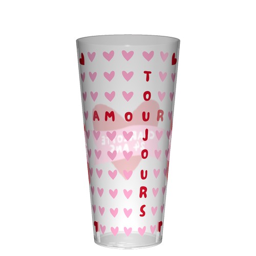 Personalised 40 cl Reusable Plastic Cup - Ultra Personalised