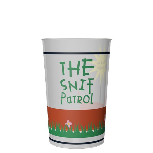 Personalised 40 cl Reusable Plastic Stadium Cup - Digital Printing Personalised 40 cl Reusable Plastic Stadium Cup - Digital Printing