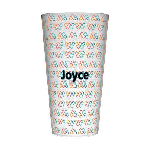 Gobelet réutilisable personnalisé 33cl ultra-personnalisation, GOODIES MEDIA, fournisseur d'objet publicitaire, fournisseurs de stylo publicitaire, cadeau d'entreprise