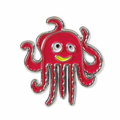 Pin's en métal et marquage émail