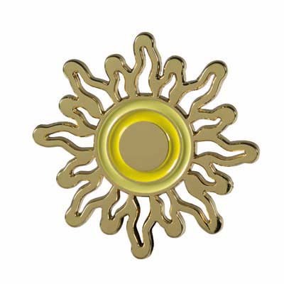 Pin's en métal et marquage émail