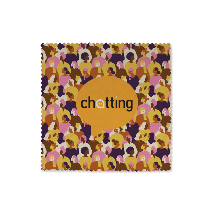 Lingette en microfibres 1233cmx12cm (200gsm), PROPULZ, Objets publicitaires personnalisés